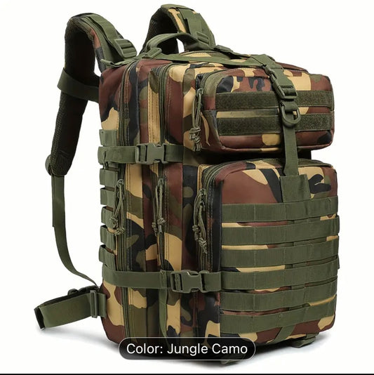 Men’s 45L Tactical MOLLE Backpack – Built for Adventure. Ready for Anything.