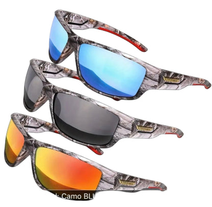 3-in-1 - LOISRUBY Military-Style Polarized Cycling Sunglasses