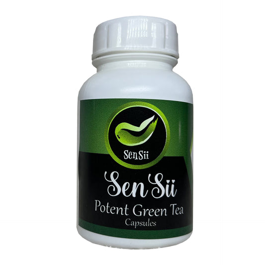 Green Tea Vegan Capsules  🌱✨ 60 Capsules
