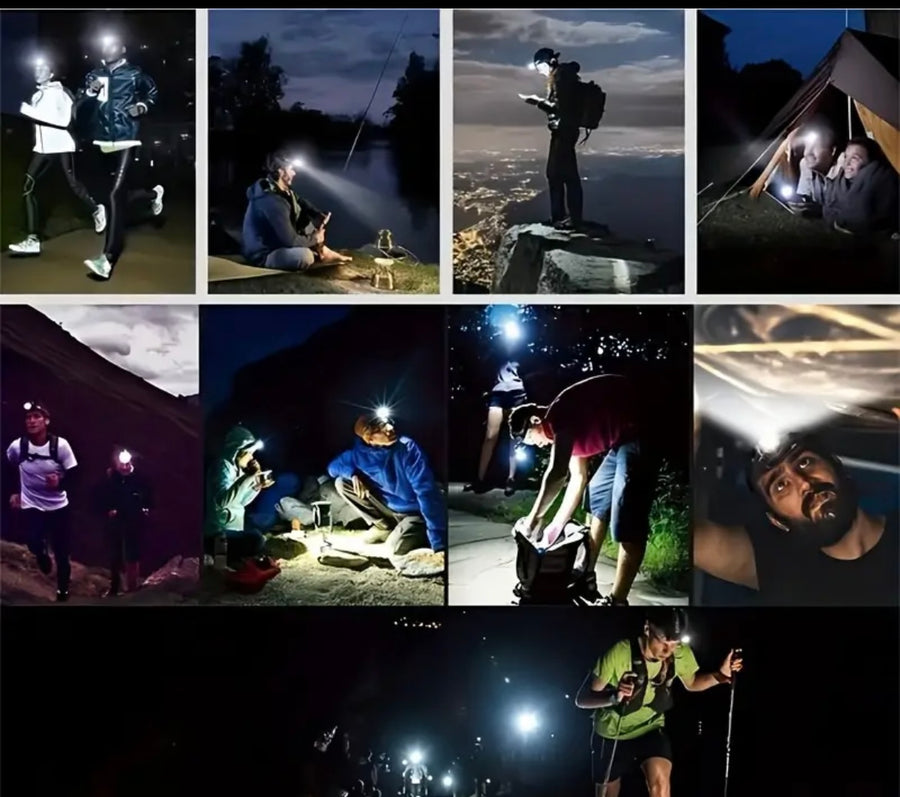 Rechargeable LED Headlamp (Spotlight Beam)