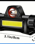Rechargeable LED Headlamp (Spotlight Beam)