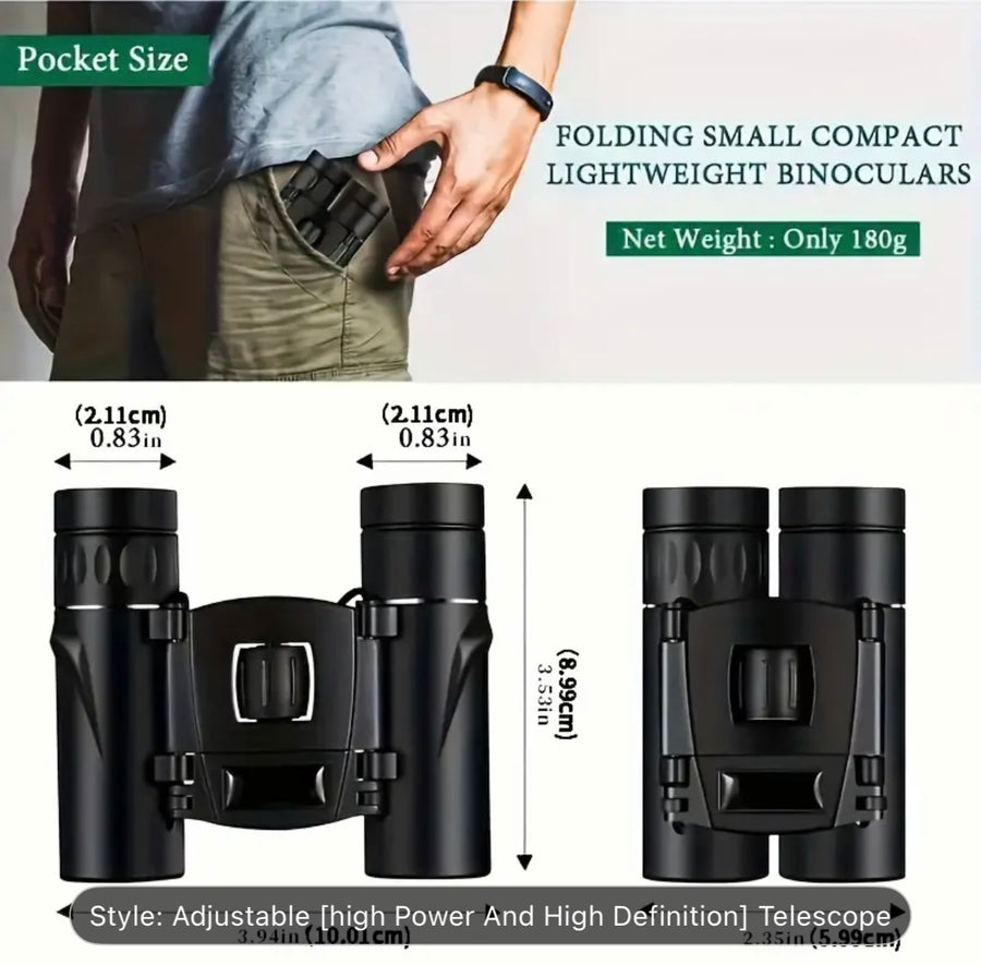 Compact 8×21 Binoculars – Long-Range Clarity in Your Pocket