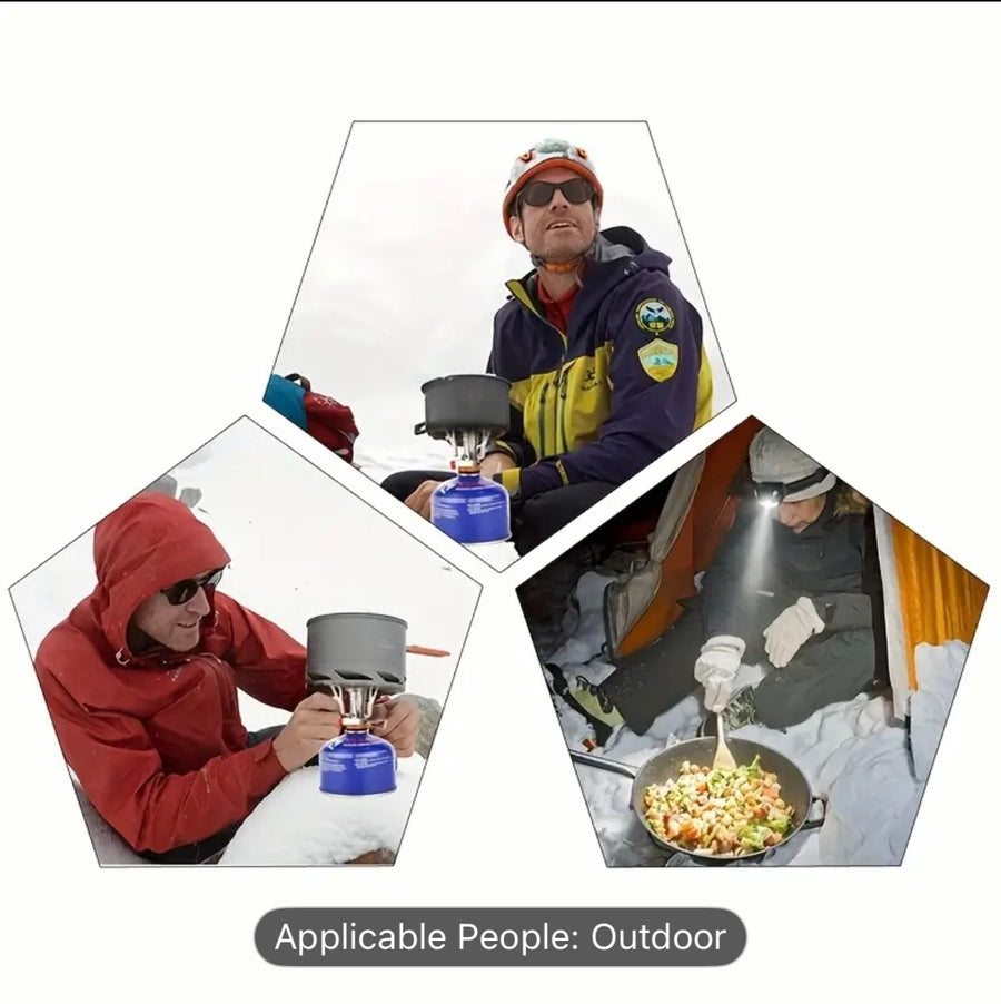 🔥 Portable Camping Stove Kit – Cook Like a Pro in the Wild 🍳🏕️
