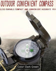 Professional Waterproof Military Compass for Navigation 🧭🌍Survival Essentials!