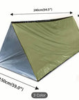 ⛺ 2-Person Emergency Survival Tent – Stay Warm, Stay Safe 🛡️