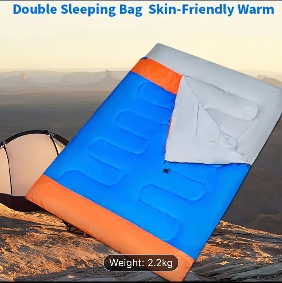 Dual Sleeping Bag for Two – Versatile and Warm