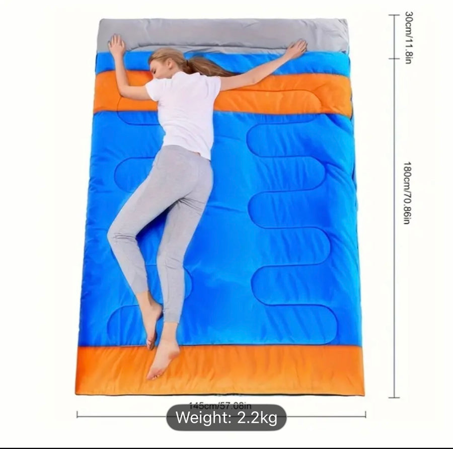 Dual Sleeping Bag for Two – Versatile and Warm