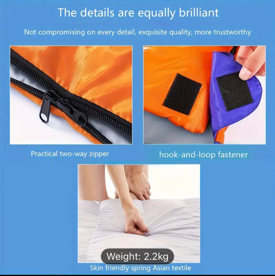 Dual Sleeping Bag for Two – Versatile and Warm