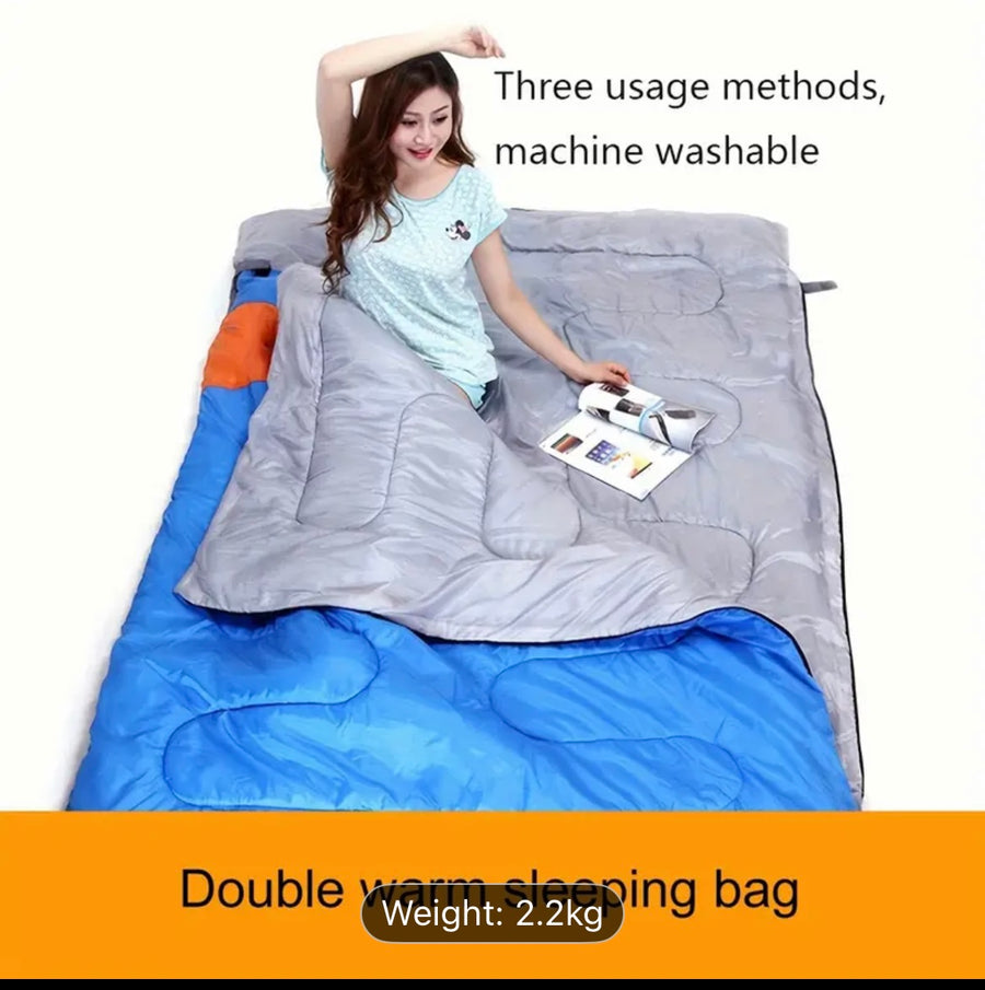 Dual Sleeping Bag for Two – Versatile and Warm