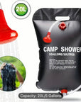 🚿 20L Portable Camping Shower Bag. Prepper Alert!
