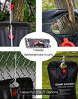 🚿 20L Portable Camping Shower Bag. Prepper Alert!