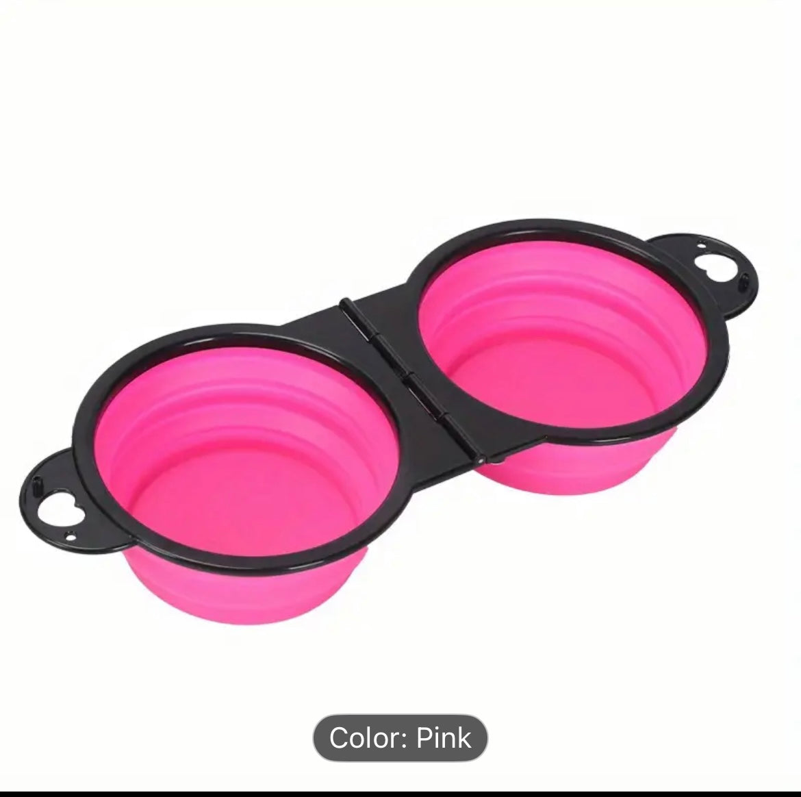 Foldable 2-in-1 Pet Bowl – Also Ideal as a Kids’ Snack Holder