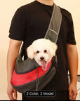 Adventure Pet Duo: Foldable Bowl + Breathable Crossbody Backpack