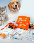 15pcs Pet First Aid Kit. Ideal for preppers!