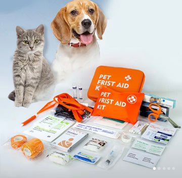 15pcs Pet First Aid Kit. Ideal for preppers!