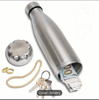 Store Cash, Jewelry of other items in Stealth Hydration Bottle