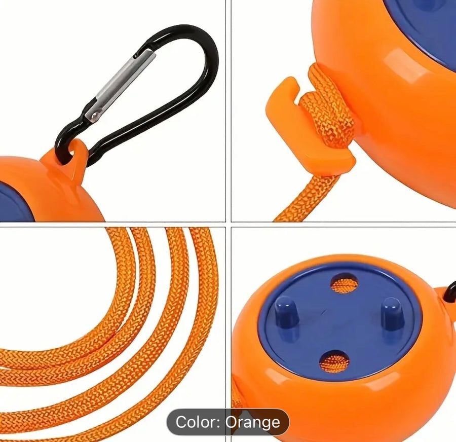 🧺 10m Retractable Camping Clothesline – Compact & Durable 🏕️✨