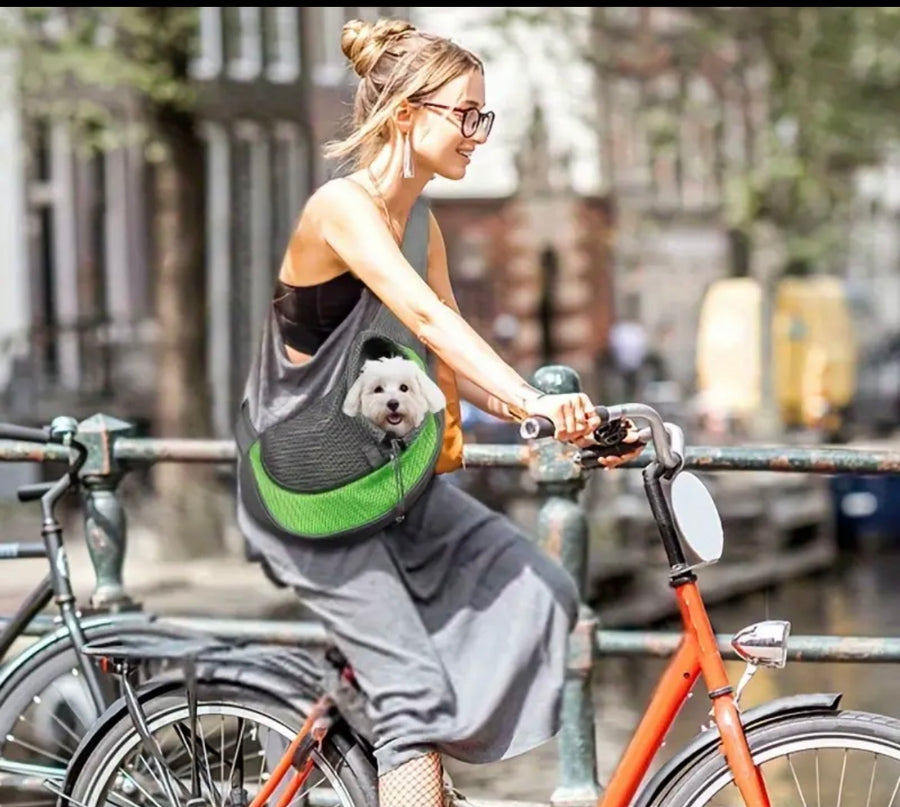 Breathable Pet Crossbody Backpack!
