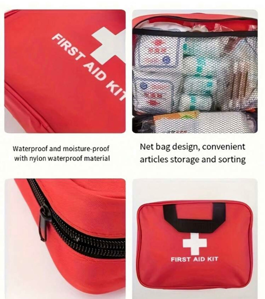 Be Ready for Any Emergency – 210pcs Portable First Aid Kit