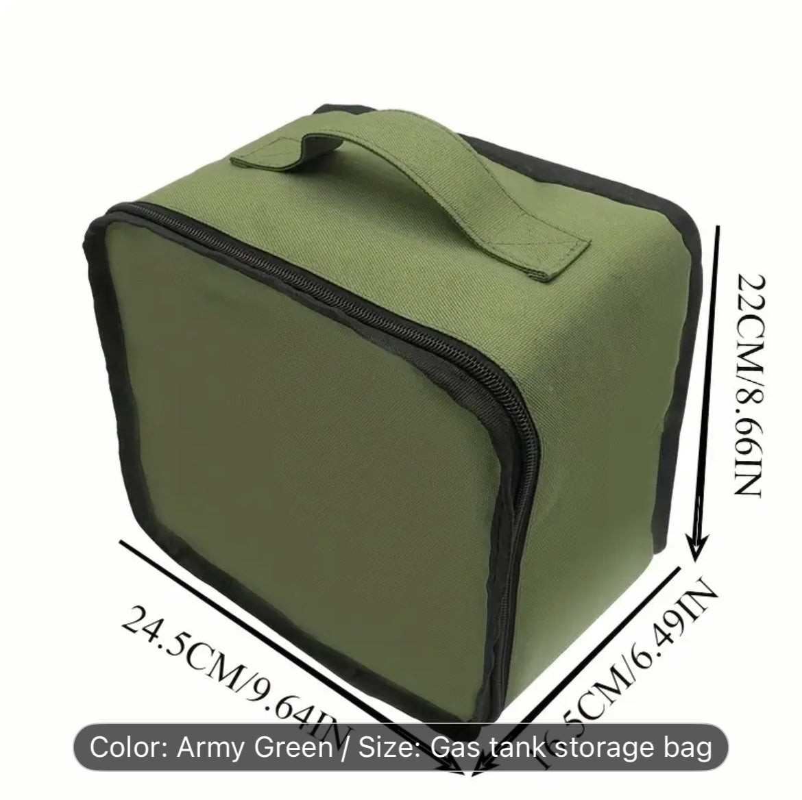 Small Butane Fuel Container Storage CoreFit Butane Fuel Bundle – Waterproof Gas Storage Bag + 6 x Alva 220 ...