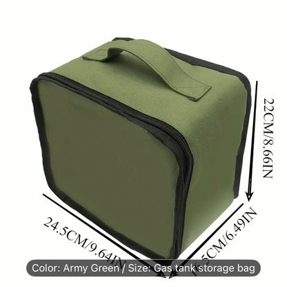 CoreFit Butane Fuel Bundle – Waterproof Gas Storage Bag + 6 x Alva 220g Butane Canisters