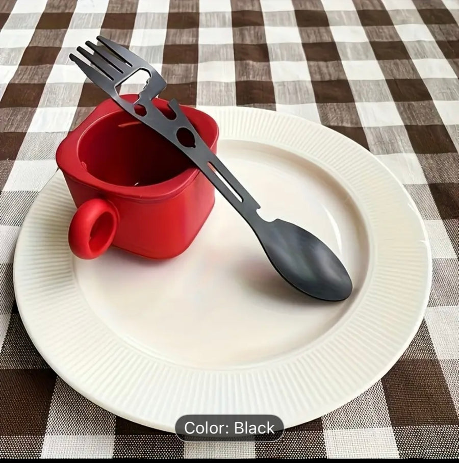 Multi-Functional Camping Fork – All-in-One Outdoor Essential