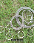 🪚 Stainless Steel Wire Saw – Compact Cutting Power for Survival