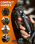 🔨 12-in-1 Multifunctional Survival Hammer