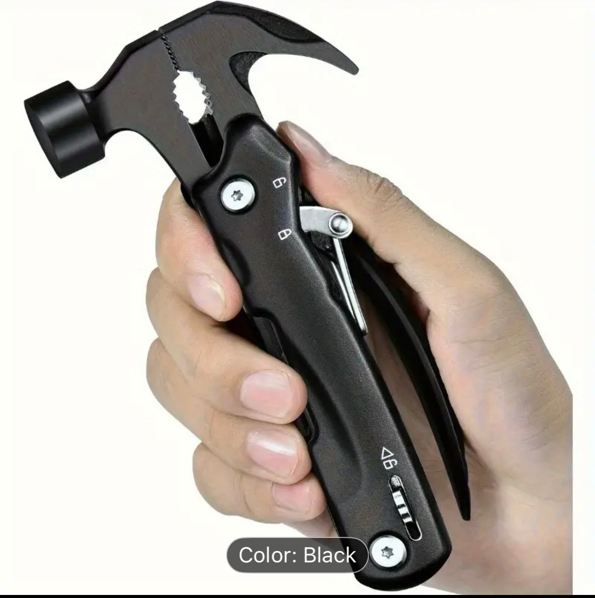 12-in-1 Multifunctional Survival Hammer
