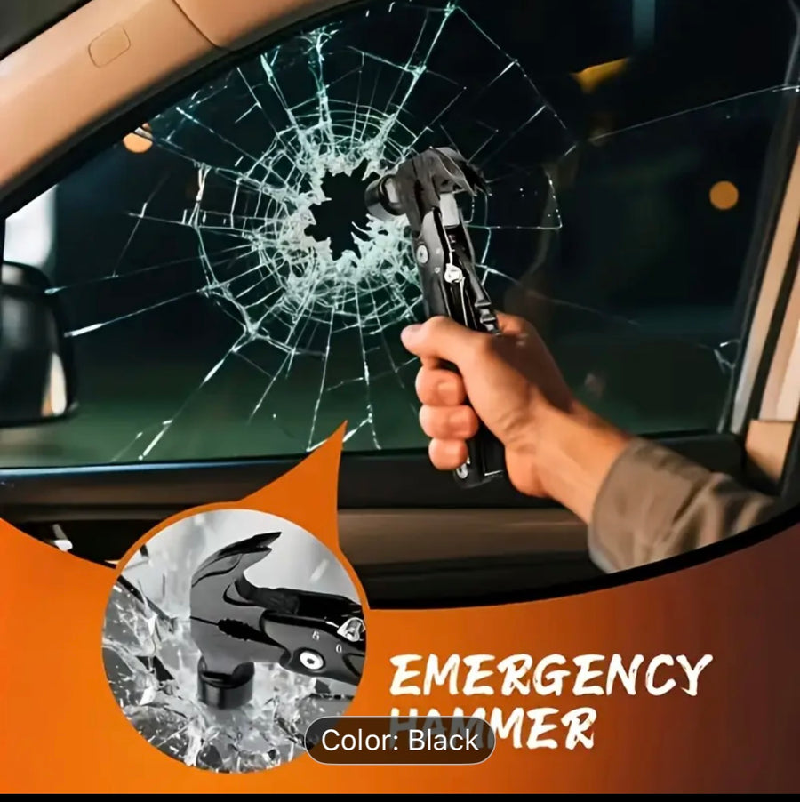 🔨 12-in-1 Multifunctional Survival Hammer