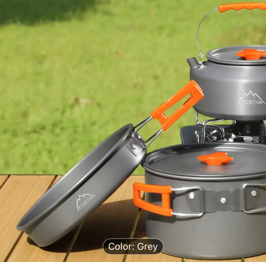 Jetbeam Outdoor Camping Frying Pan – Pre-Seasoned & Ready to Cook