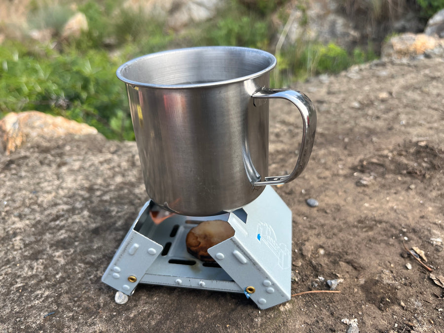Pocket Stove with 2 Solid Fuel Tablets