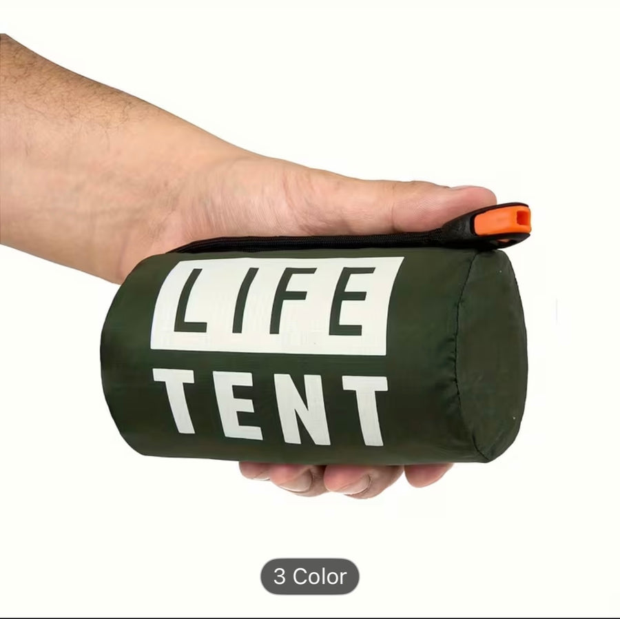 ⛺ 2-Person Emergency Survival Tent – Stay Warm, Stay Safe 🛡️