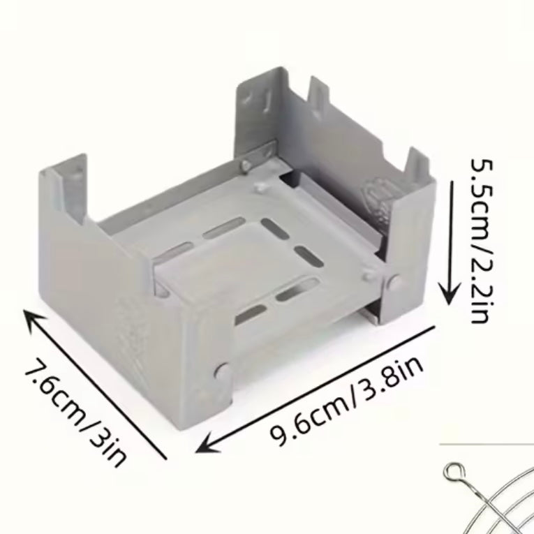Pocket Stove with 2 Solid Fuel Tablets