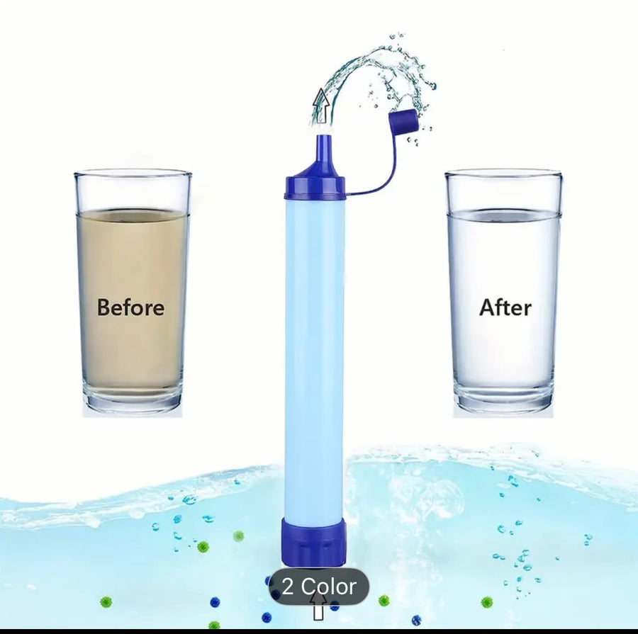Sensii Personal Water Filter LifeStraw - Lightweight Purifier for Clean Drinking Water