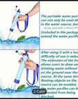 Sensii Personal Water Filter LifeStraw - Lightweight Purifier for Clean Drinking Water