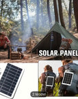 Solar Panel with USB Port 10W