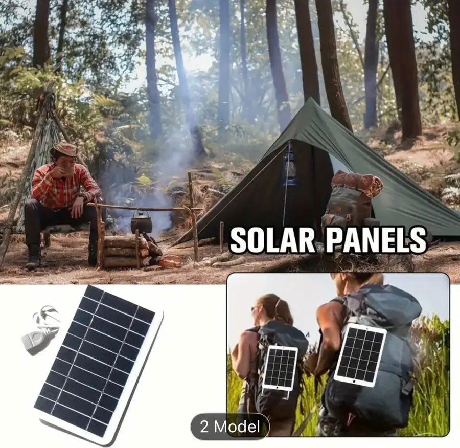 Solar Panel with USB Port 10W