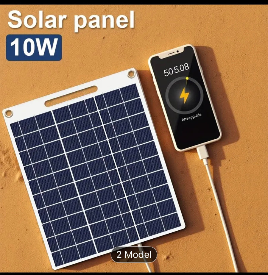 Solar Panel with USB Port 10W