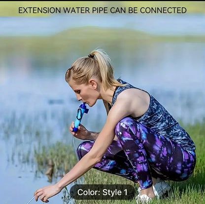 Basic LifeStraw Personal Water Filter + Protective Case