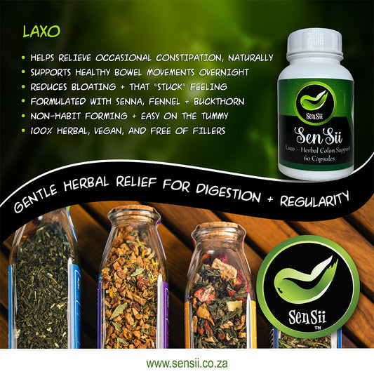 🌿 Laxo Herbal Capsules – Natural Relief You Can Trust 60 Capsules
