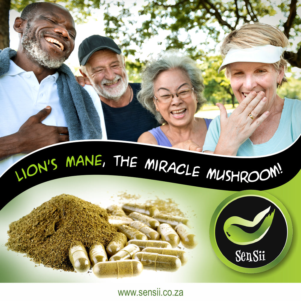 🦁 Unlock Your Mind’s Full Potential with Lion’s Mane! 🧠✨ 60 Capsules