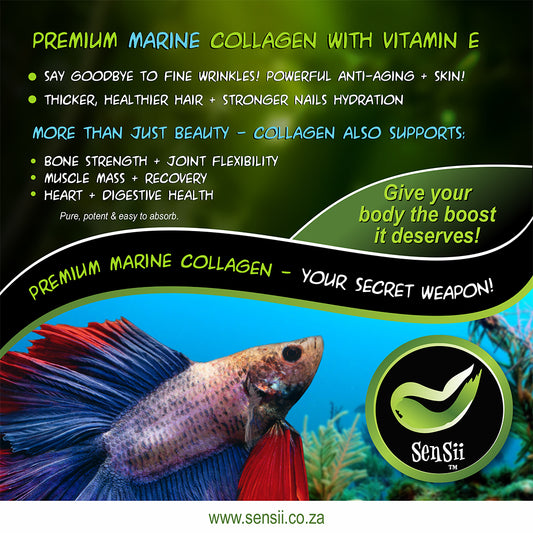 🌿 Unlock Radiant Beauty with Marine Collagen! 60 Capsules🌿