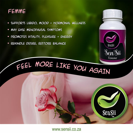 Femme – Natural Vitality & Pleasure Support  60 Capsules
