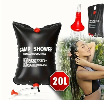 20L Portable Camping Shower Bag. Prepper Alert!